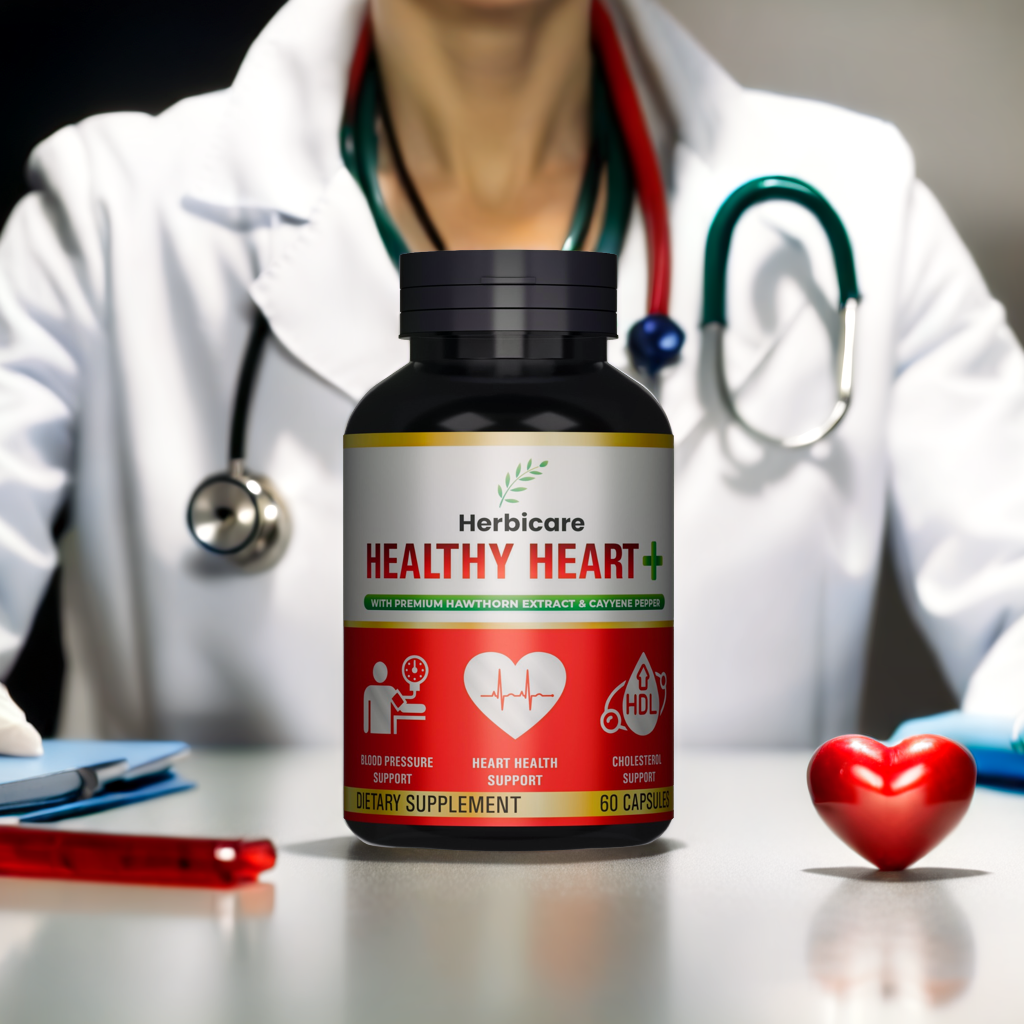 Why Healthy Heart+ Is the Best Natural Supplement for Heart Health & Blood Pressure Support