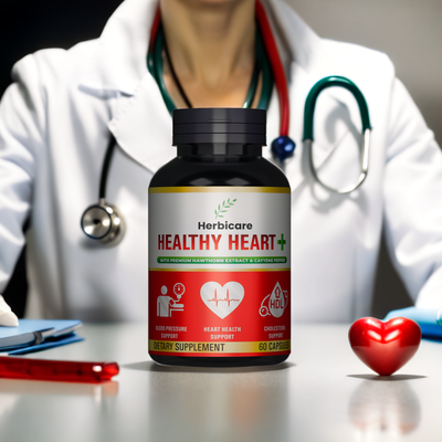 Why Healthy Heart+ Is the Best Natural Supplement for Heart Health & Blood Pressure Support