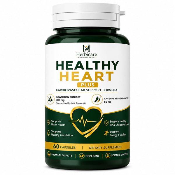 Healthy Heart Plus – Hawthorn Berry Supplement for Heart & Circulation