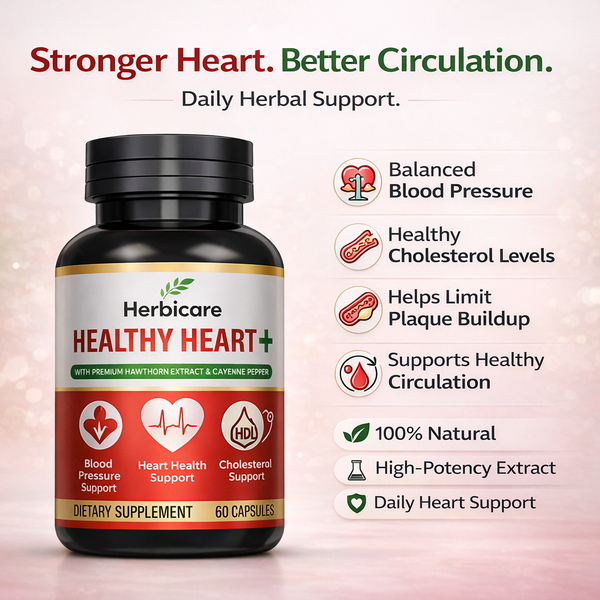 Healthy Heart Plus –  Circulation & Heart Care Supplement
